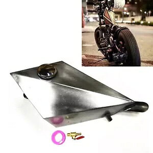 1 ZbgVo[I[goCICKXR^Nn[[z_XeB[h 400 600 1Set Silver Handmade Motorcycle Oil Gas Fuel Tank For Harley Honda Steed 400 600