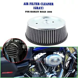 1pc I[goCGAtB^[N[i[zCvfn[[[h 1999 O[V 1pc Motorcycle Air Filter Cleaner Intake Element For Harley Road 1999 Gray New