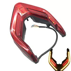 1x LED �^�[���V�O�i���e�[�����C�g DUCATI PANIGALE V2 V4 V4S V4R 2018-2022 ���b�h�ɓK�� 1x LED Turn Signal Taillight Fit For DUCATI PANIGALE V2 V4 V4S V4R 2018-2022 Red �y���s�A���i�z