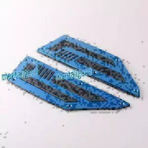 �t�����g�t�b�g���X�g �t�b�g�y�O �t�b�g�y�O �t�B�b�g ���}�n T-MAX 530 �u���[ �t�b�g�{�[�h Front Footrest Footpeg Foot Peg Fit Yamaha T-MAX 530 Blue Foot Board �y���s�A���i�z