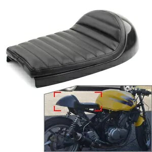 jo[T JtF [T[ V[g g V[g Be[W NbV XNu[ Th ubN Universal Cafe Racer Seat Retro Seat Vintage Cushion Scrambler Saddle Black