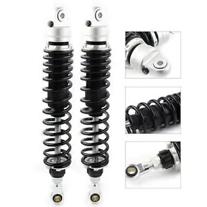 2* 400 �~�����[�g�� 15.7 20 �~�����[�g�� ATV �G�A�V���b�N�A�u�\�[�o�[�_���p�[�z���_���}�n�X�Y�L�� 2* 400mm 15.7 20MM ATV Air Shock Absorber Damper For Honda Yamaha Suzuki Black �y���s�A���i�z