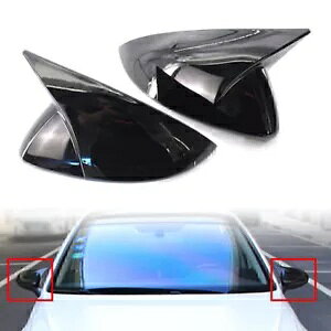 OXubNhAobN~[Jo[LbvAbvO[h 2014-2019 VW St GTI MK7 Gloss Black Door Rearview Mirror Cover Cap Upgrade For 2014-2019 VW Golf GTI MK7