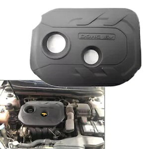 1 ubN ABS VtgGWJo[ DOHC 16V q_CN 29240-2E300 1 Pcs Black ABS Auto New Front Engine Cover DOHC 16V For Hyundai Kia 29240-2E300