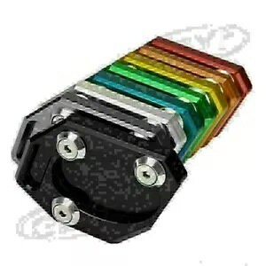 Moto TChX^h LbNX^h tbgv[gpbh Kawasaki Ninja Z250 EX300 2013-2015p Moto Side Stand Kickstand Foot Plate Pad for Kawasaki Ninja Z250 EX300 2013-2015
