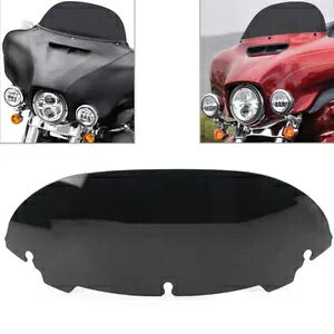7インチ フロントガラス スプリッター ハーレー ツーリング エレクトラグライド ストリート 14-23用 7" Windshield Splitter For Harley Touring Electra Glide Street 14-23