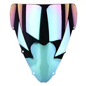 Moto �t�����g�K���X �E�B���h�X�N���[�� �z���_ CBR600 F4i 2001-03 2004-08 �f�B�[�v�C���W�E���p Moto Windshield Wind Screen for Honda CBR600 F4i 2001- 03 2004-08 Deep-Iridium �y���s�A���i�z