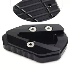 LbNX^htbgT|[gTChpbhgv[g}n YZFR6 2017-21 Black Kickstand Foot Support Side Pad Enlarge Plate For YAMAHA YZFR6 2017-21
