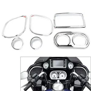 Ci[tFAOXs[h[^[WIXs[J[gn[[[hOCh 2015-2022 ɓK Inner Fairing Speedometer Radio Speaker Trim Fit For Harley Road Glide 2015-2022