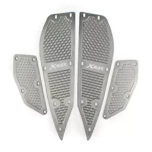 tbg{[h Xebv tbgXg tbgv[g tBbg }n XMAX300 2017-2018 O[ Footboard Step Footrest Foot Plate Fit YAMAHA XMAX300 2017-2018 Grey