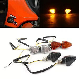 I[goC ATV 3 Fp LED ^[VOiCgCWP[^[ 2  2pcs LED Turn Signal Lights Indicator For Motorcycle ATV 3 Colors