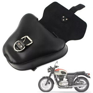 T100 XNu[ 1200 XC XE pubN PU U[TChJo[obO 1  1 Pcs Black PU Leather Side Cover Bag For T100 Scrambler 1200 XC XE