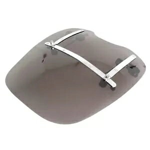 Moto 19C` tgKX EBhXN[ n[[_rbh\ NX{[ 2008-2011 X[Np Moto 19" Windshield Wind Screen for Harley-Davidson Cross Bones 2008-2011 Smoke