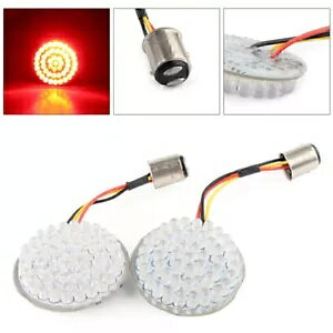 2  48 LED CT[g^[VOidn[[\teCX|[cX^[_Cip 2 Pcs 48 LED Insert Turn Signal Light Bulb For Harley Softail Sportster Dyna