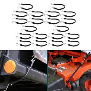 15 C`̍ϋvS^[vXgbv̓tbNtoW[R[hŒ肵܂ GZ 15" Heavy Duty Rubber Tarp Straps Tie Down Bungee Cords With Hooks GZ