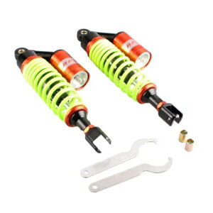 320 ~[gI[goCATXyVGAVbNAu\[o[NrXZbgtBbg 125cc-200cc 320mm Motorcycle Rear Suspension Air Shock Absorbers Clevis Set Fit 125cc- 200cc