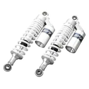 320mm 12.5C` 1yA GAVbNAu\[o[ z_ }n XN[^[ Nbh zCg 320mm 12.5" One Pair Air Shock Absorbers Fit Honda Yamaha Scooter Quad White