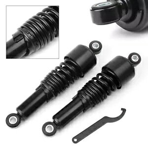 279mm 11C` I[goC AVbNAu\[o[ _p[ tBbg n[[ yA Vi 279mm 11" Motorcycle Rear Shock Absorber Damper Fit Harley Pair New