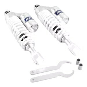 350mm jo[T GAVbNAu\[o[ NrX Zbg z_ JTL }n XYLɓK 350mm Universal Air Shock Absorber Clevis Set Fits Honda Kawasaki Yamaha Suzuki