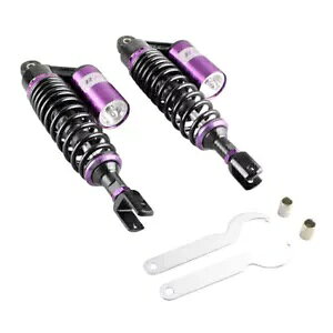 I[goCz_JTLXYL}n 350mm GAVbNAu\[o[NrXZbgɓK Fits Motorcycle Honda Kawasaki Suzuki Yamaha 350mm Air Shock Absorber Clevis Set