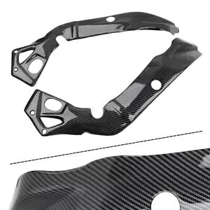 �J�[�{���t�@�C�o�[���b�N ABS �t���[���J�o�[ BMW S1000RR 2015-2019 S1000R 2017-2018 Carbon Fiber Look ABS Frame Cover For BMW S1000RR 2015-2019 S1000R 2017-2018 �y���s�A���i�z