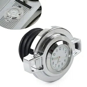 N[RKX^NICLbvJo[ vt n[[X|[cX^[ 883 \teC_Cip Chrome Fuel Gas Tank Oil Cap Cover W/Clock For Harley Sportster 883 Softail Dyna