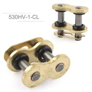 DID �o�C�N 530HV �}�X�^�[ �`�F�[�� �R�l�N�^ �����N O �����O �S�[���h 1�� �z���_�p DID Motorbike 530HV Master Chain Connector Link O-rings Gold 1pc for Honda �y���s�A���i�z
