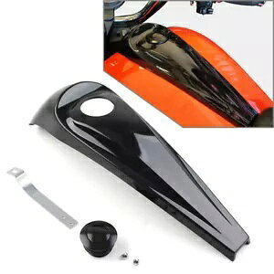 OX_bVRR\[Jo[ + KX^NLbv ubN n[[c[O 08-22 ɓK Gloss Dash Fuel Console Cover + Gas Tank Cap Black Fit For Harley Touring 08-22