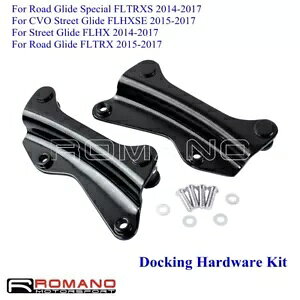4 _O\ȃobNXg hbLO n[hEFA Lbg c[O FLHX FLHR 2014-2017 p 4 Point Detachable Backrest Docking Hardware Kit For Touring FLHX FLHR 2014-2017