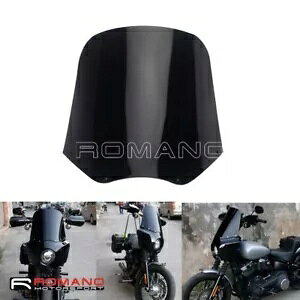 15 �I�[�g�o�C�u���b�N�t�����g�K���X�X�N���[���_�C�i���[���C�_�[�\�t�e�C�� FXLRS FXDB FXD 15 Motorcycle Black Windshield Screen For Dyna Low Rider Softail FXLRS FXDB FXD �y���s�A���i�z