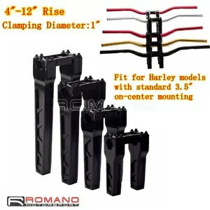 4C`-12C` CNC A~jE Xg[g CU[ 1C` nho[ n[[ FLFBS FLSL FXBB FXBRp 4"-12" CNC Aluminum Straight Riser 1" Handlebar For Harley FLFBS FLSL FXBB FXBR