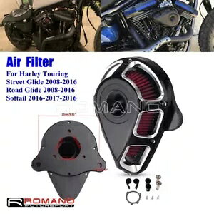 I[goCGAN[i[tB^[n[[c[O[hXg[gOCh 08-16 \teCp Motorcycle Air Cleaner Filter For Harley Touring Road Street Glide 08-16 Softail