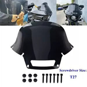 X[NXN[ tFAO tgKX {gt n[[ 22Nȍ~ FXLRST & FXRST fp Smoke Screen Fairing Windshield w/ Bolts For Harley '22-Up FXLRST & FXRST Models