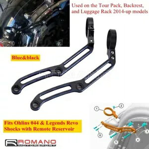 I[Y HD 044 & Legends Revo 50mm pAVbN[gU[o[}EguPbg Rear Shock Remote Reservoir Mount Brackets For Ohlins HD 044 & Legends Revo 50mm