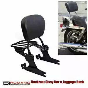 A߉\ȏȔwV[V[o[ n[[\teC FLST FXST 00-06p Rear Adjustable Passenger Backrest Sissy Bar For Harley Softail FLST FXST 00-06