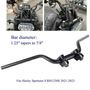 �n�[���[�X�|�[�c�X�^�[ S 1250 RH1250S 2021-23 1-1/4 �e�[�p�[�t�@�b�g�n���h���o�[ & ���C�U�[�p For Harley Sportster S 1250 RH1250S 2021-23 1-1/4 Tapered Fat Handlebar & Riser �y���s�A���i�z
