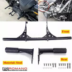 フロントリアバンパー高速道路クラッシュバーソフテイル FLSL ストリートボブ FXBB FXLR 18-Up Front Rear Bumper High Way Crash Bar For Softail FLSL Street Bob FXBB FXLR 18-Up