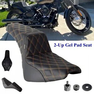n[[ M8 \teC X X^_[h we[W NVbN 114 FXBB 2 Abv V[g 52000300 For Harley M8 Softail Slim Standard Heritage Classic 114 FXBB 2-Up Seat 52000300