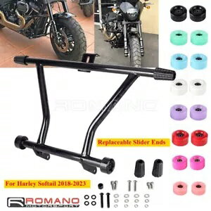 1-1/4C` GWK[h NbVo[P[W n[[\teC Xg[g{u FXLR 2018-20 M8p 1-1/4" Engine Guard Crash Bar Cage For Harley Softail Street Bob FXLR 2018-20 M8