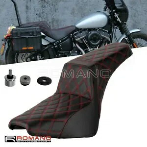 ^]&ȃc[AbvQV[g n[[ M8 \teC X FLSL FXSL 2018-21p Driver & Passenger Two-up Gel Seat For Harley M8 Softail Slim FLSL FXSL 2018-21