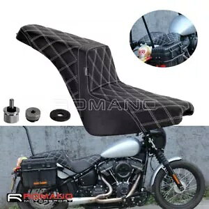 n[[ \teC X^_[h FXST FLHC 2020-22 pbZW[ C_[ 2 Abv V[g 52000300 For Harley Softail Standard FXST FLHC 2020-22 Passenger Rider 2-Up Seat 52000300