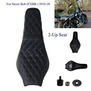 n[[\teC we[WNVbN 114 FLHCS 2018-2022 C_[ 2 AbvQpbhV[gp For Harley Softail Heritage Classic 114 FLHCS 2018-2022 Rider 2-Up Gel Pad Seat