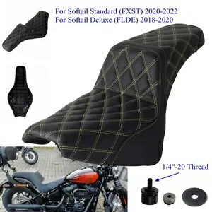 LS Step 2-Up QpbhNbVV[g n[[ M8 \teC FXBB X FLSL FXSL FXST p LS Step 2-Up Gel Pad Cushion Seat For Harley M8 Softail FXBB Slim FLSL FXSL FXST