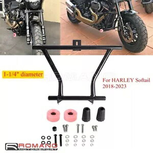 M8 2 ステップ ハイウェイ クラッシュ バー エンジン ガード ソフテイル ストリート ボブ 114 FXBBS 21-Up用 M8 2 Step Highway Crash Bar Engine Guards For Softail Street Bob 114 FXBBS 21-Up