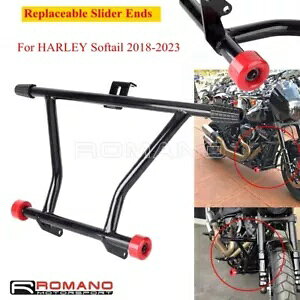 op[{gIGWK[hNbVo[\teCX^_[hFXST FXFBS 2020-2023p Bumper Bolt-on Engine Guard Crash Bars For Softail Standard FXST FXFBS 2020-2023