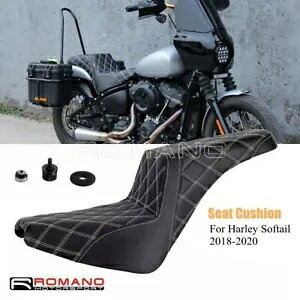 tg^]&㕔2AbvQpbhV[g n[[\teCFXSL 2018-21p Front Driver & Rear Passenger 2-Up Gel Pad Seat For Harley Softail FXSL 2018-21