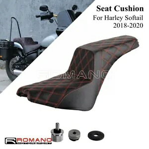 I[goC LS Xebv 2 AbvQpbhV[gn[[\teCX FLSL FXSL 2018-2021 Motorcycle LS Step 2-Up Gel Pad Seat For Harley Softail Slim FLSL FXSL 2018-2021