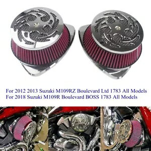 XYLuo[h M109R VZR1800 Cg[_[ 2006-2019 zCGAN[i[tB^[ For Suzuki Boulevard M109R VZR1800 Intruder 2006-2019 Intake Air Cleaner Filters