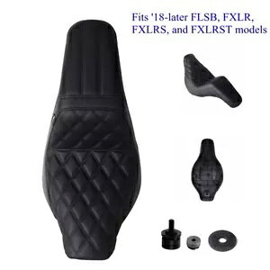 n[[\teC FXLR FLSB [C_[X|[cOCh 2018-2021 Qpbh 2 AbvV[g For Harley Softail FXLR FLSB Low Rider Sport Glide 2018-2021 Gel Pad 2-up Seat