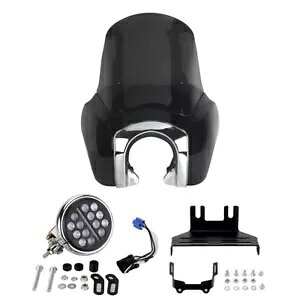 n[[[C_[ S 114 FXLRS 2020 tFAOtgKX & 5.75 C`wbhCgoPbgp For Harley Low Rider S 114 FXLRS 2020 Fairing Windshield & 5.75"Headlight Bucket